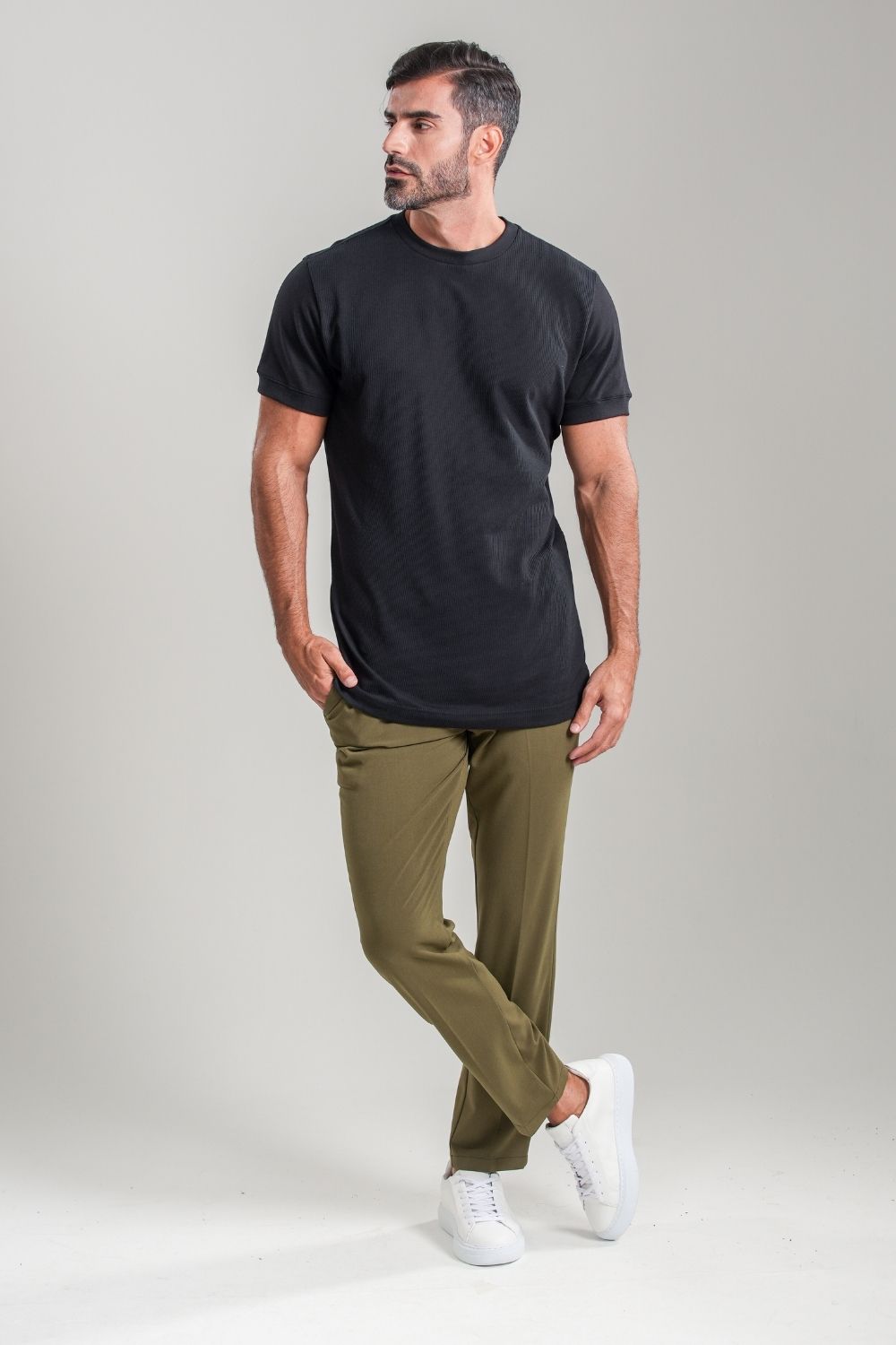 Calça Roman Confort Tec - Linha Rich - Verde Militar
