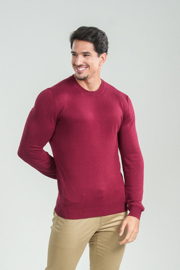 Suéter Tricô Serein Bordeaux – Linha Essential