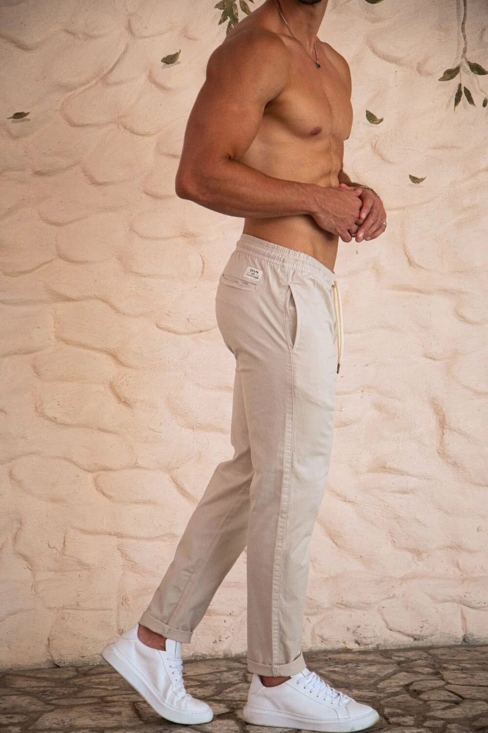 Calça Urban Sarja com Elastano - Linha Urban - Bege