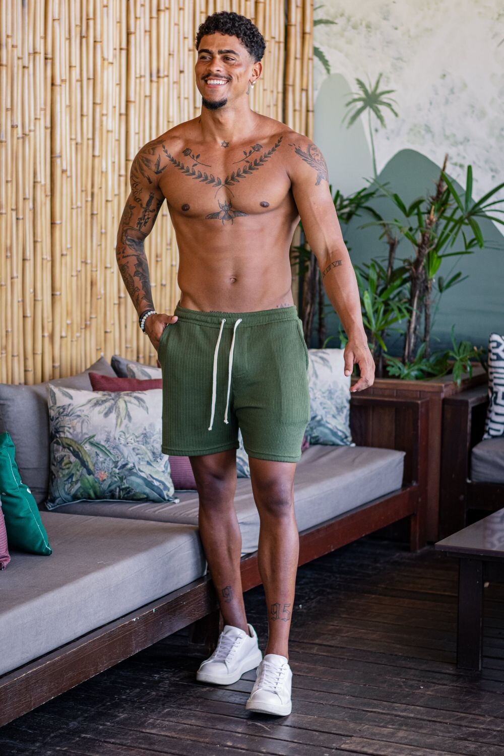 Short Tricô - Linha Urban - Verde