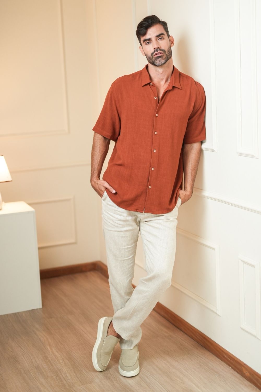 Camisa Great Time - Linha Urban - Terracota