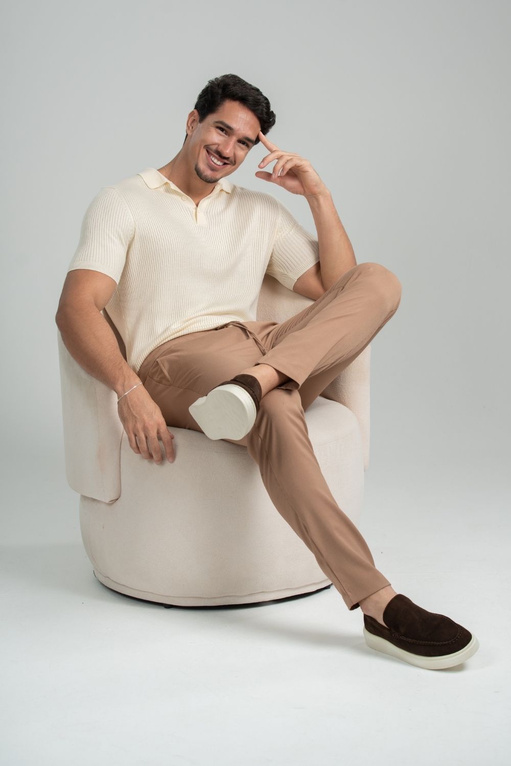 Calça Vance Casual Marrom – Linha Essential