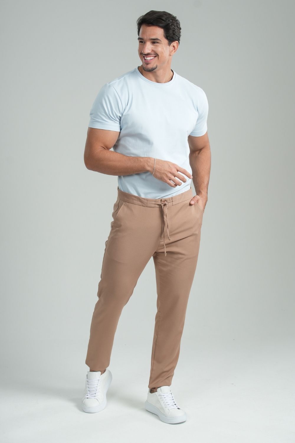 Calça Vance Casual Marrom – Linha Essential