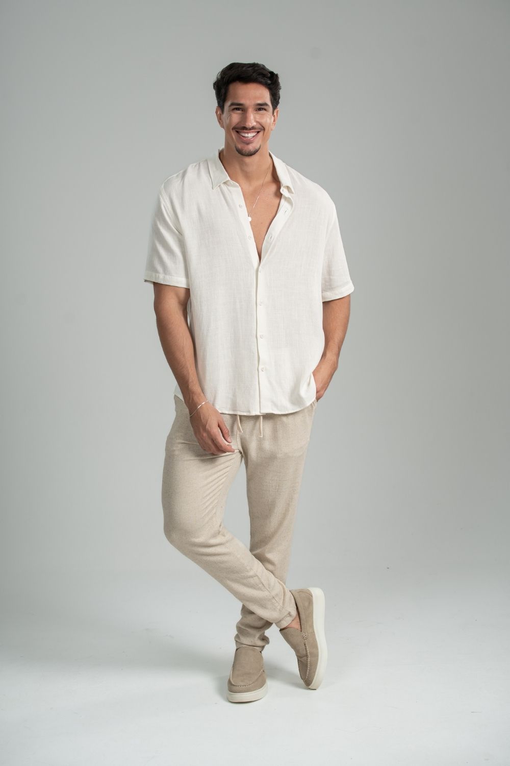 Camisa Great Time - Linha Urban - Off White