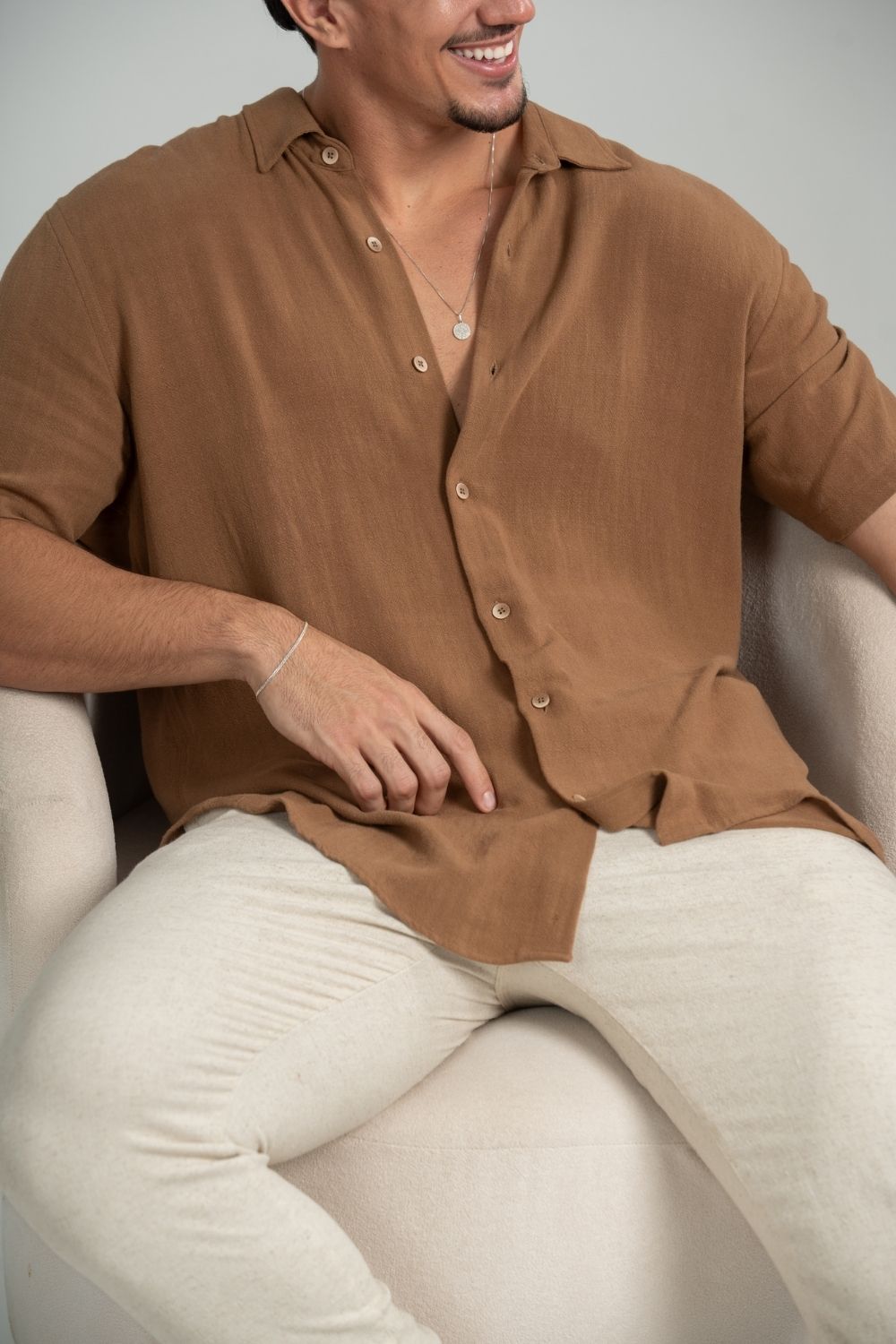Camisa Great Time - Linha Urban - Marrom