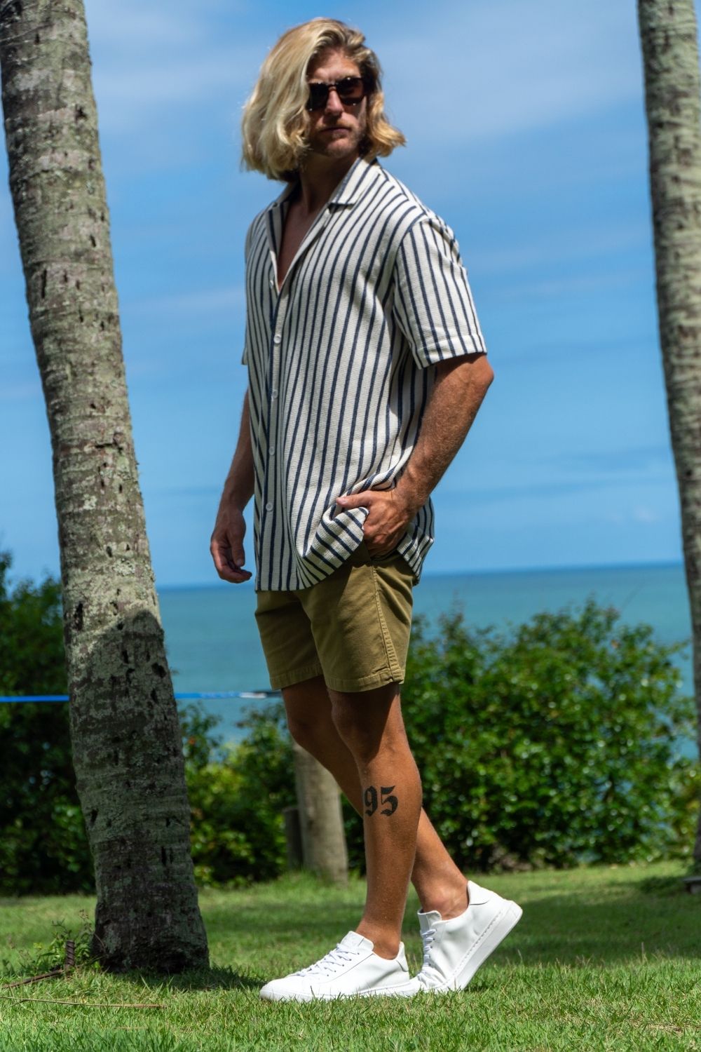 Camisa Paradizo Tricô Gola Cubana - Linha Urban