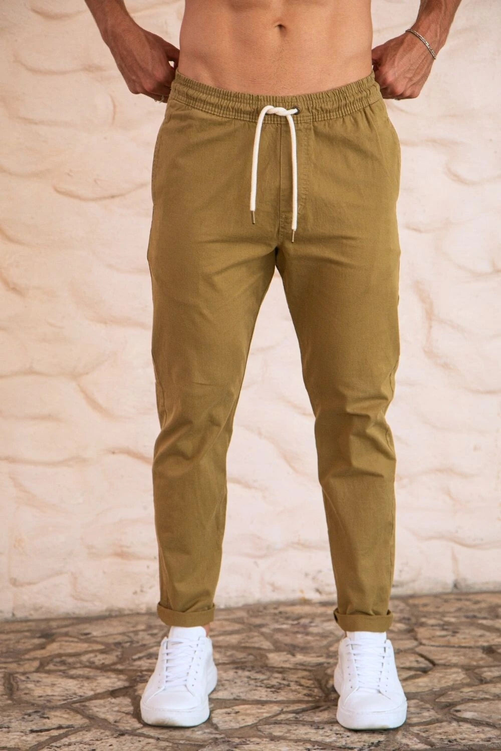 Calça Urban Sarja com Elastano - Linha Urban - Verde Oliva