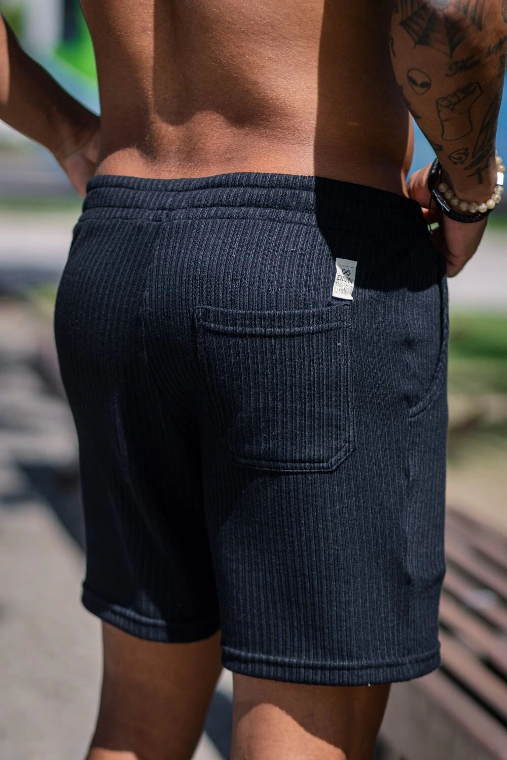 Short Tricô - Linha Urban - Preto