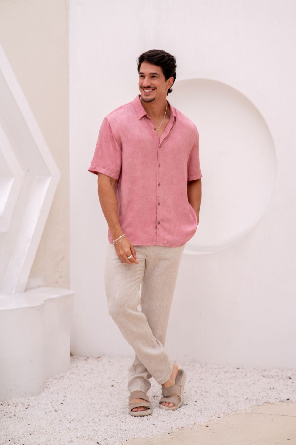 Camisa Easy Vibe Vintage Rose - Linha Urban