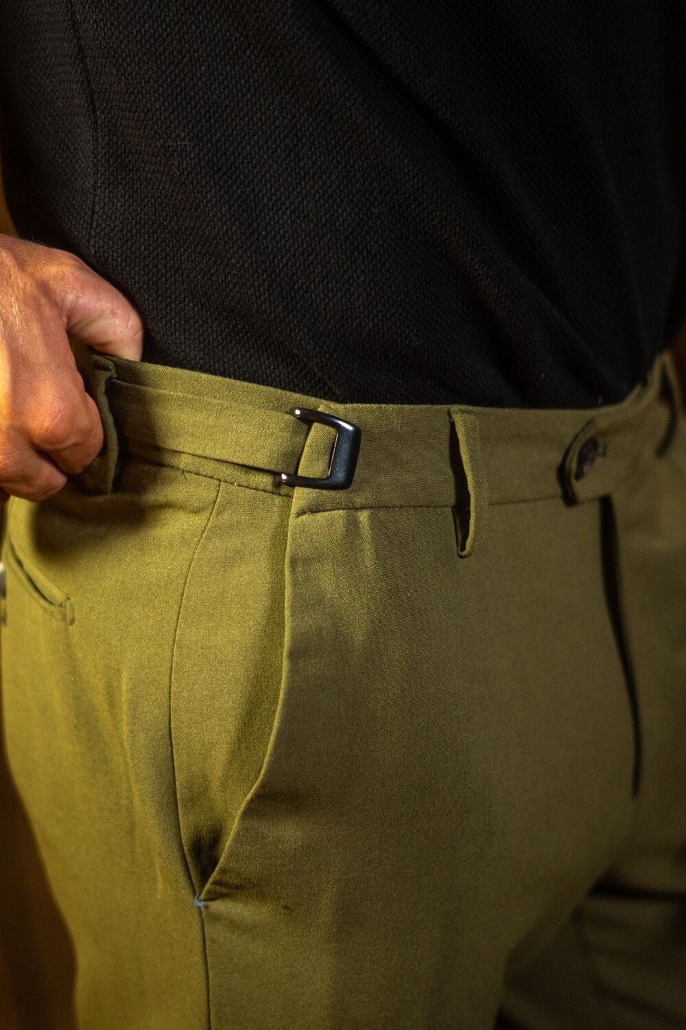 Calça Roman Confort Tec - Linha Rich - Verde Militar
