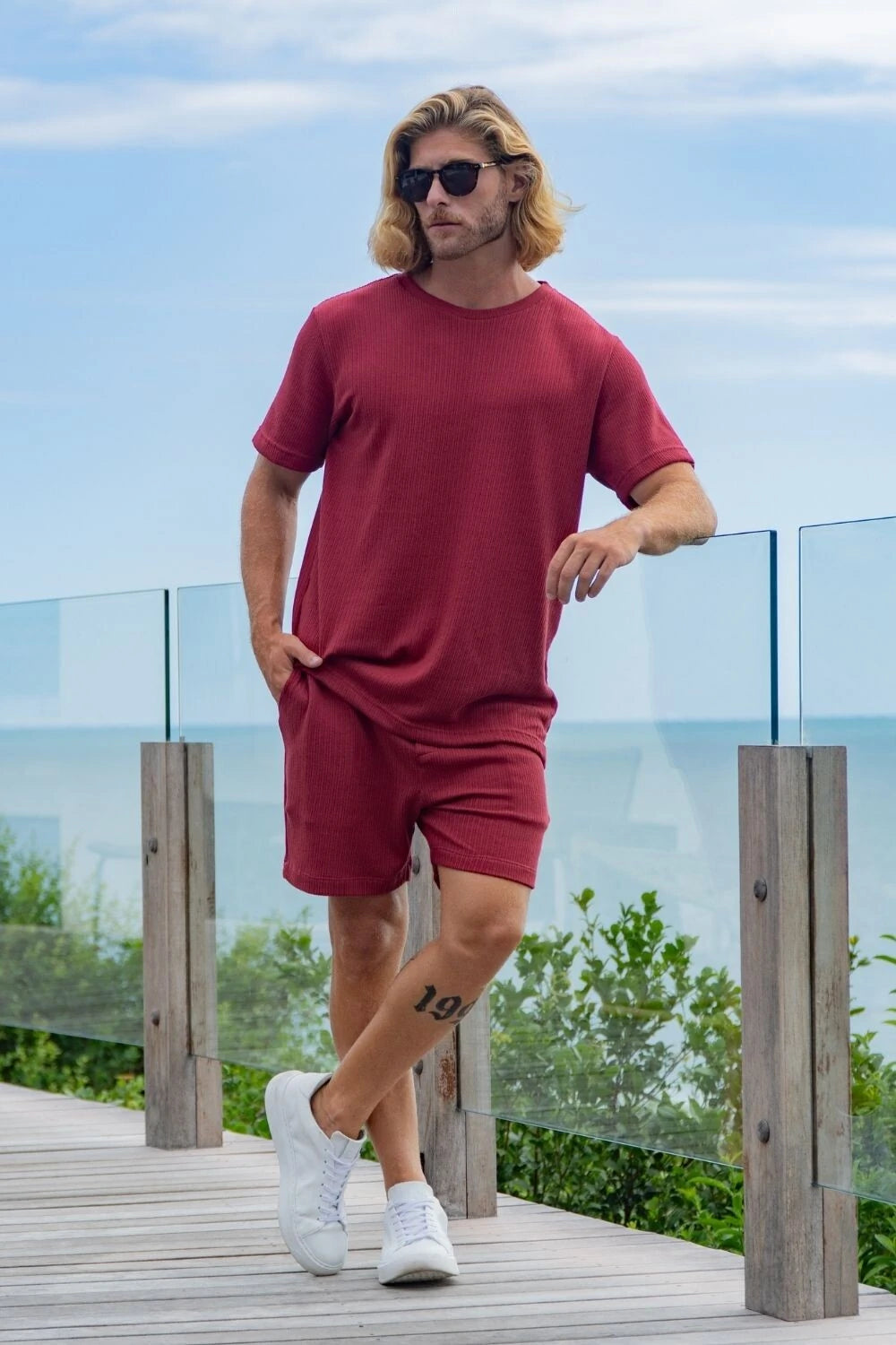 Short Tricô - Linha Urban - Marsala