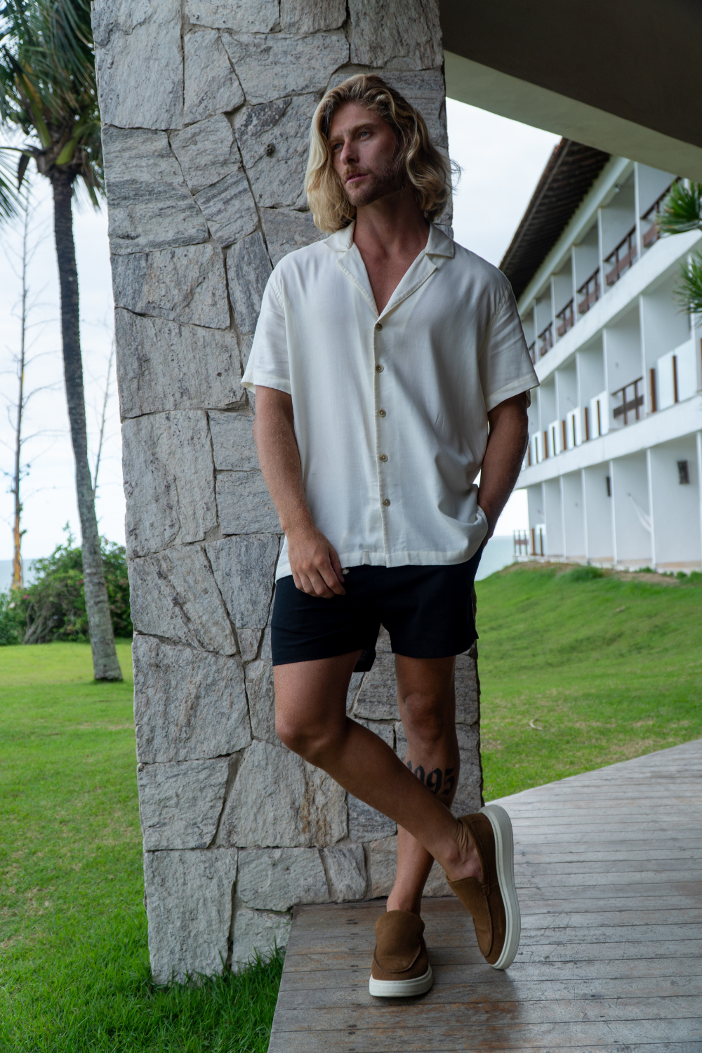 Loafer Portofino Camurça - Linha Resort - Marrom