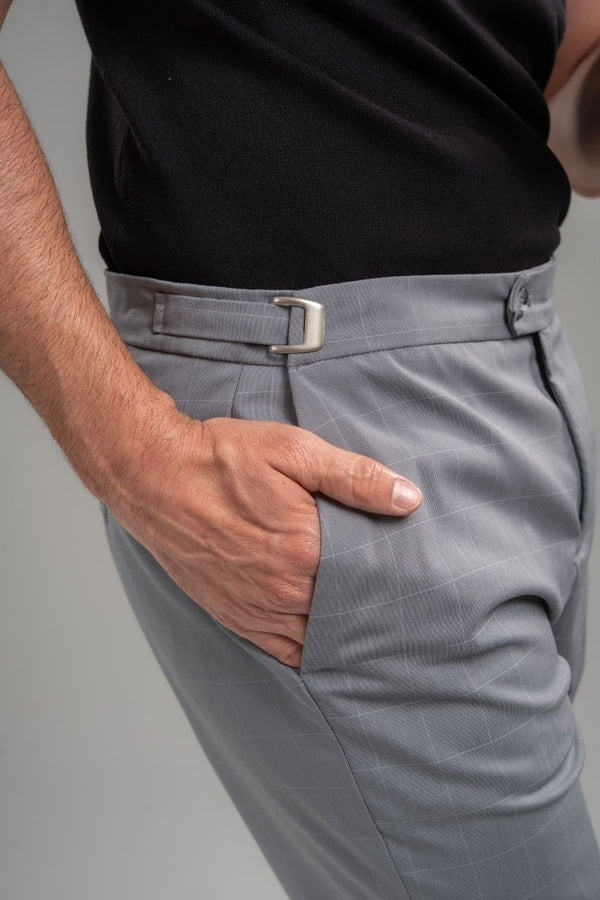 Calça Window Gray Xadrez – Linha Rich