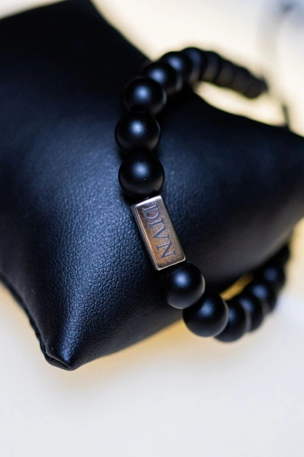 Pulseira de Pedra - Onix Fosco