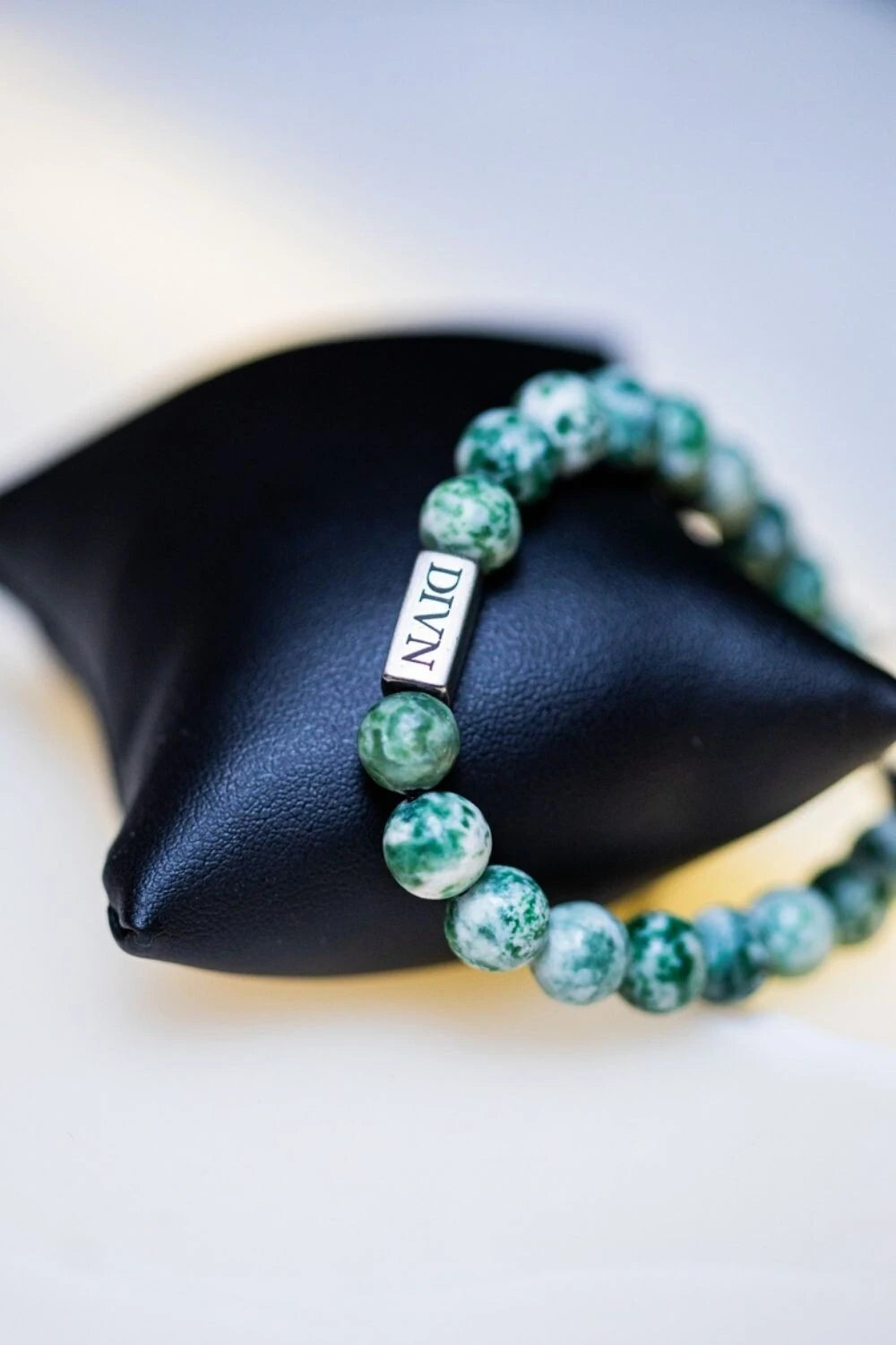 Pulseira de Pedra - Jaspe Verde