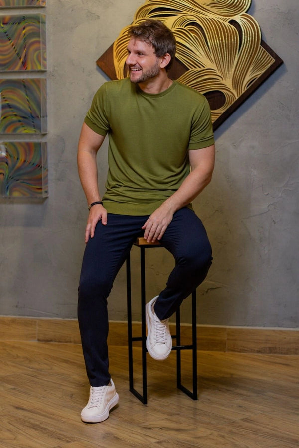 Camiseta Opus - Linha Essential - Verde Oliva