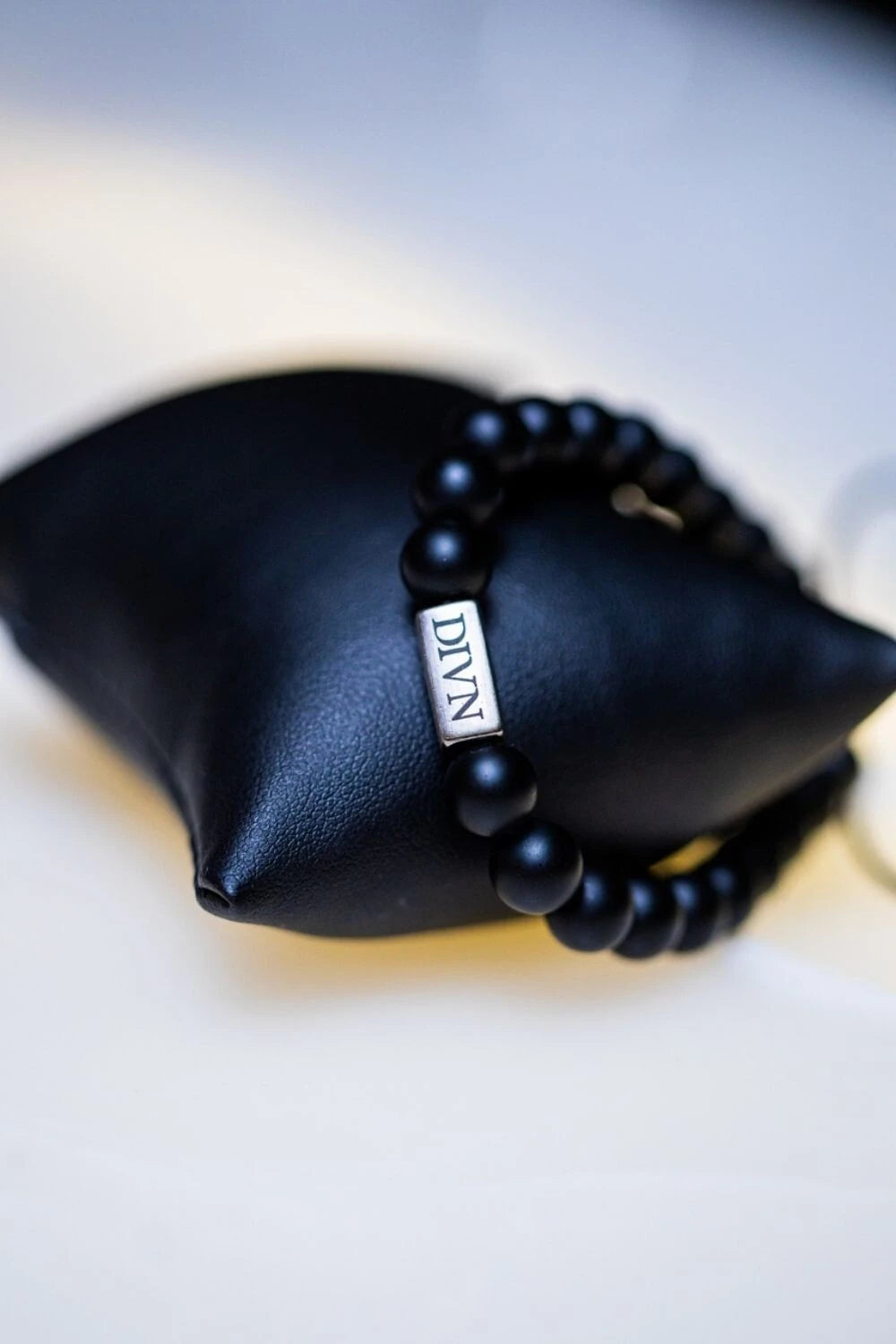 Pulseira de Pedra - Onix Fosco