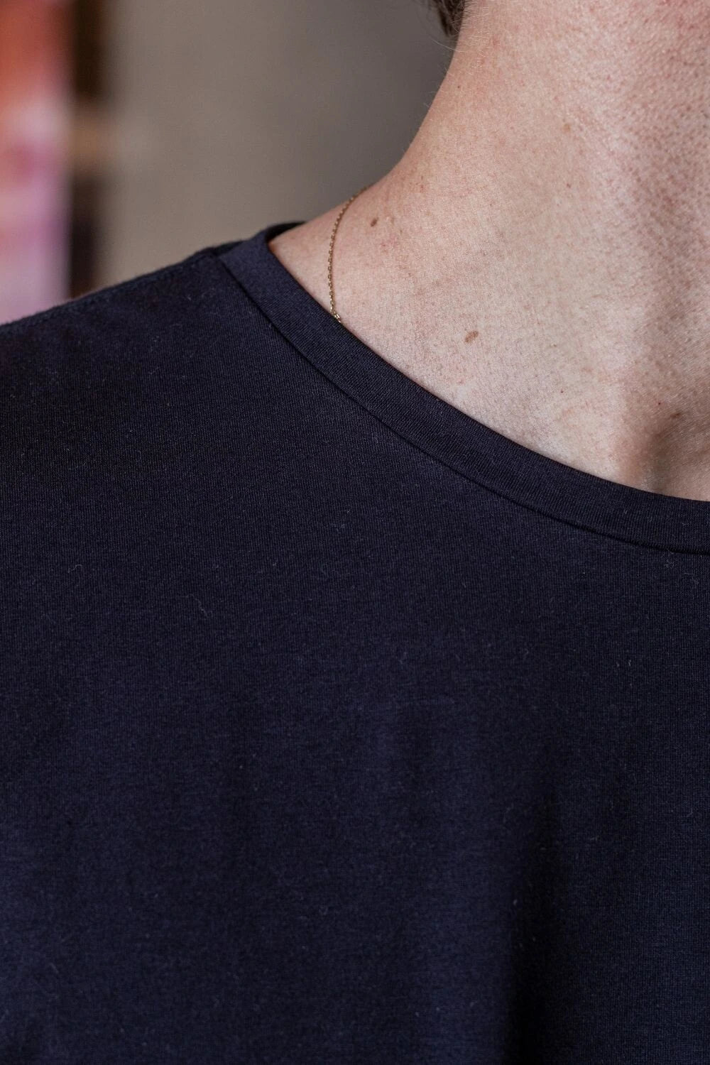 Camiseta Luxor Gold Algodão Egípcio - Linha Essential - Preto