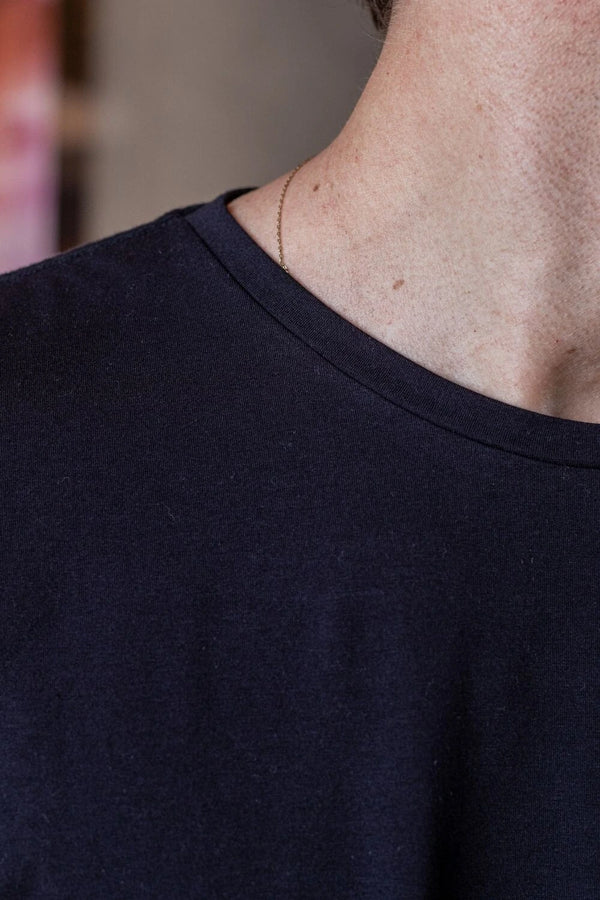 Camiseta Luxor Gold Algodão Egípcio - Linha Essential - Preto