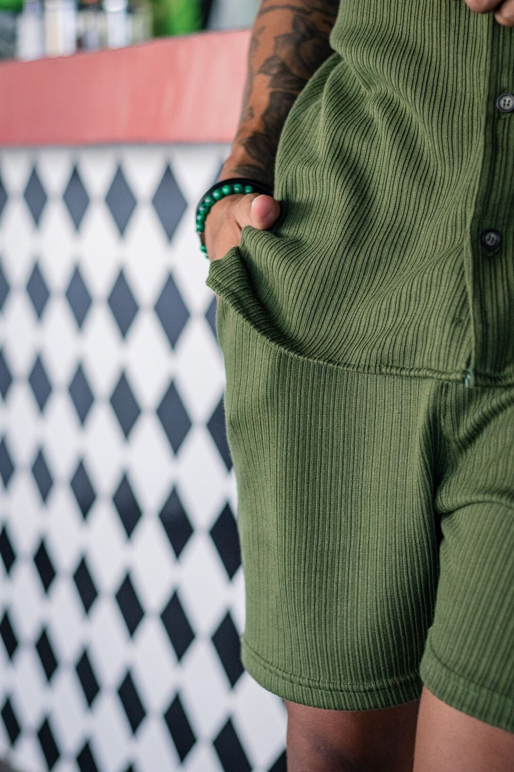 Short Tricô - Linha Urban - Verde