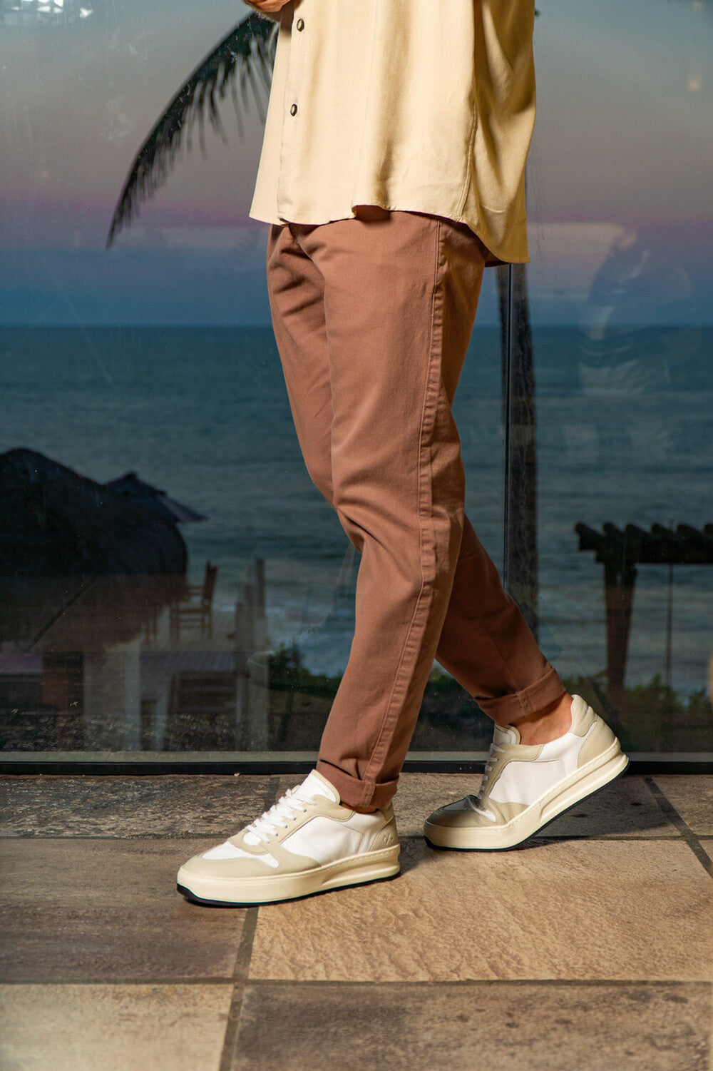 Calça Urban Sarja com Elastano - Linha Urban - Marrom