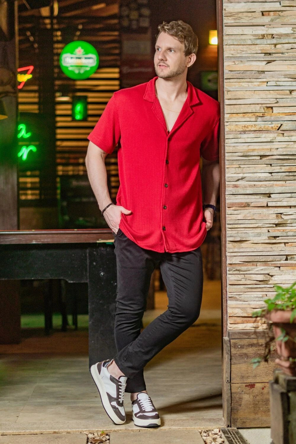 Calça Sarja Com Elastano Super Slim - Linha Essential - Preto