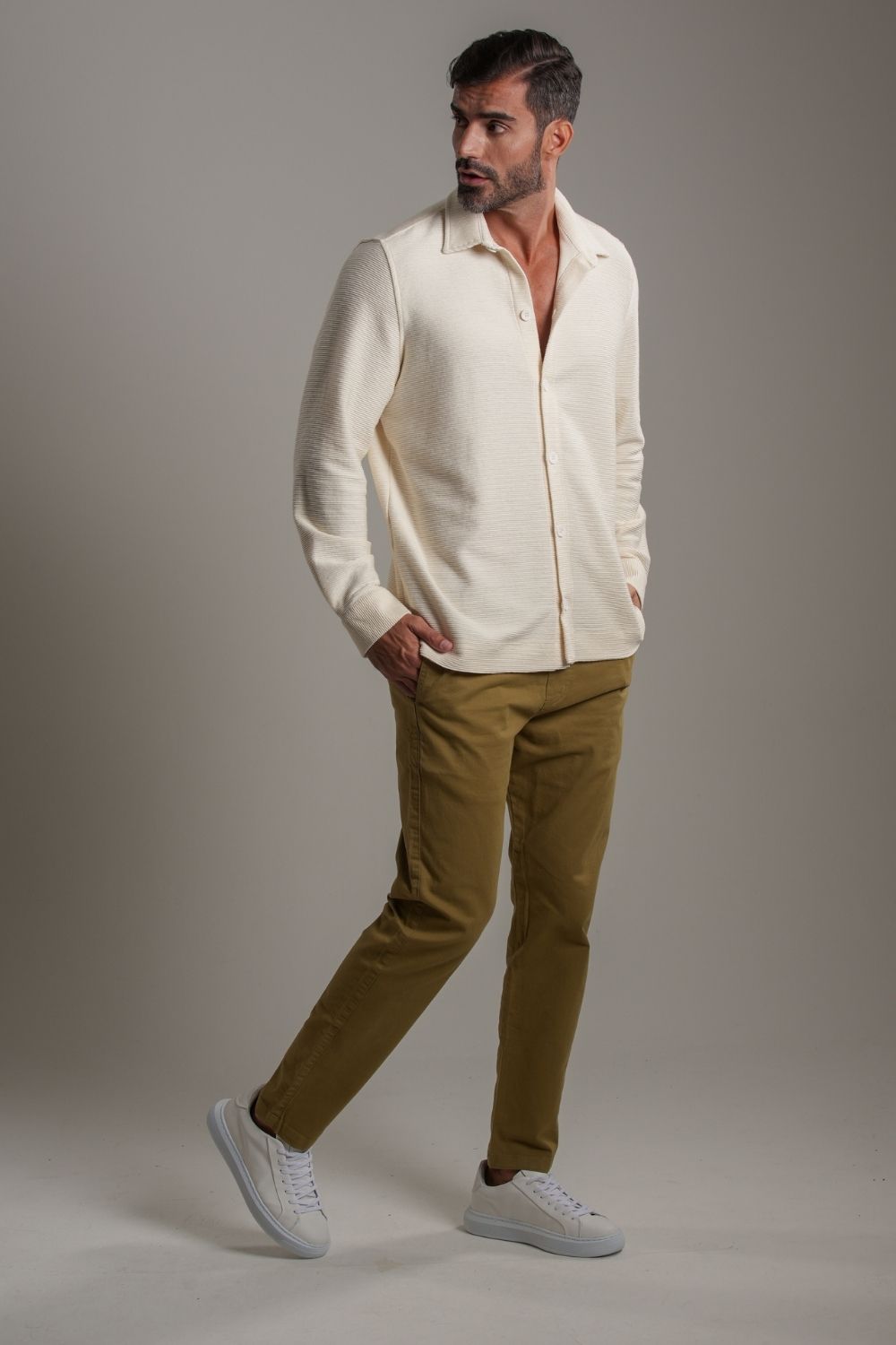 Calça Urban Sarja com Elastano - Linha Urban - Verde Oliva