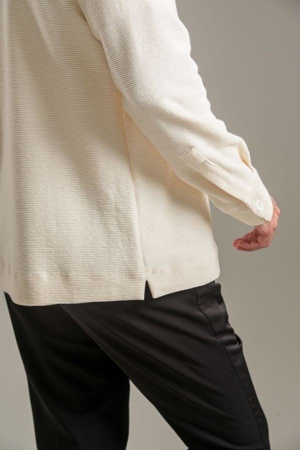 Camisa Texture Off White - Linha Urban
