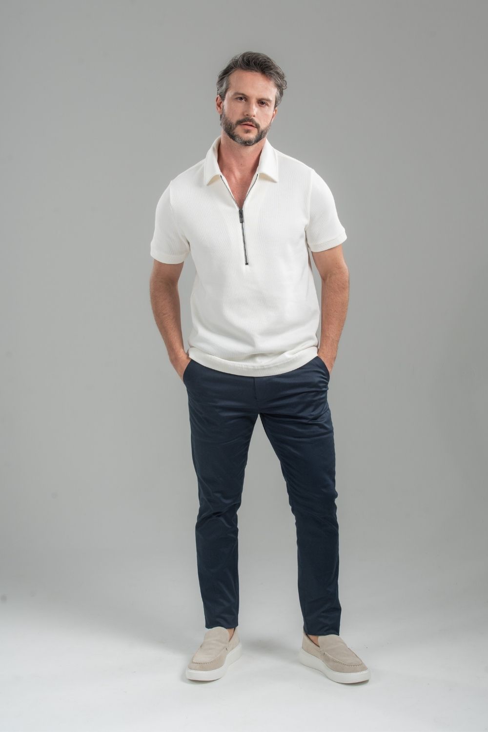 Polo Ravel Off White - Linha Urban