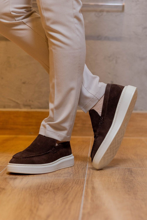 Loafer Portofino Camurça - Linha Resort - Marrom