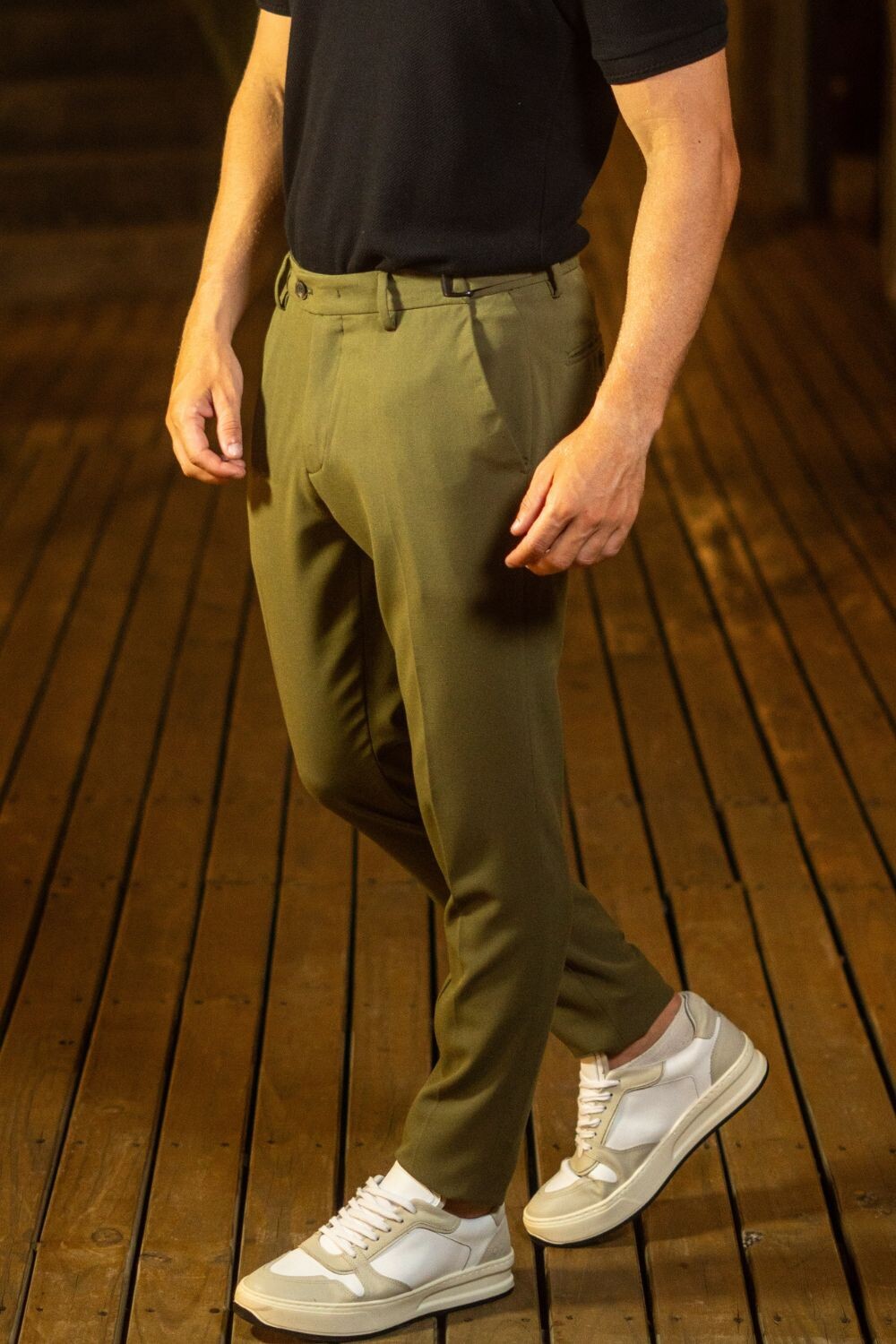 Calça Roman Confort Tec - Linha Rich - Verde Militar