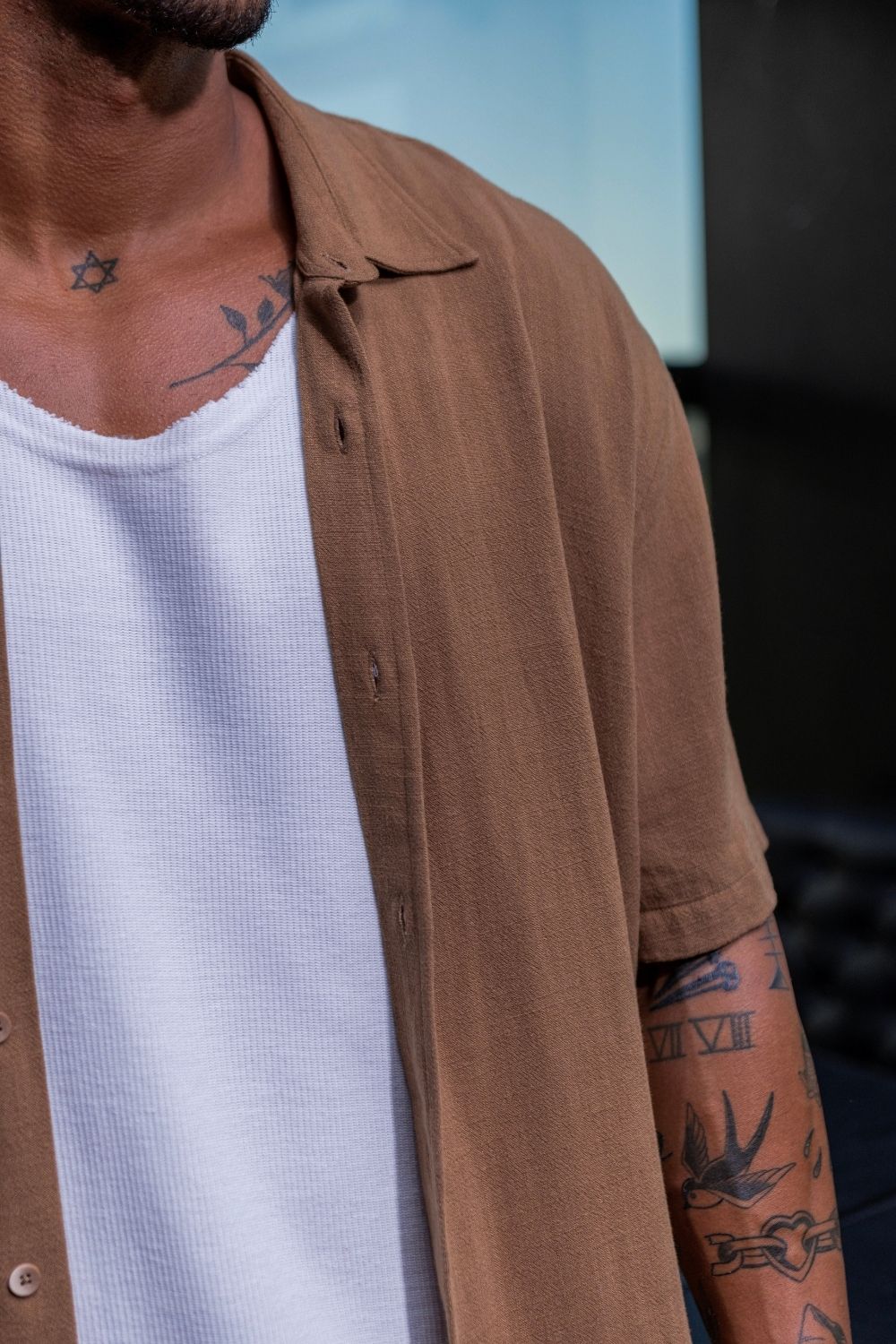 Camisa Great Time - Linha Urban - Marrom