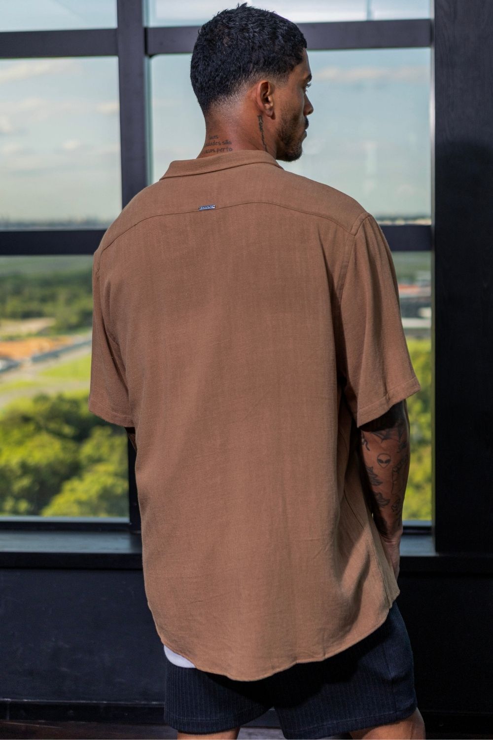 Camisa Great Time - Linha Urban - Marrom