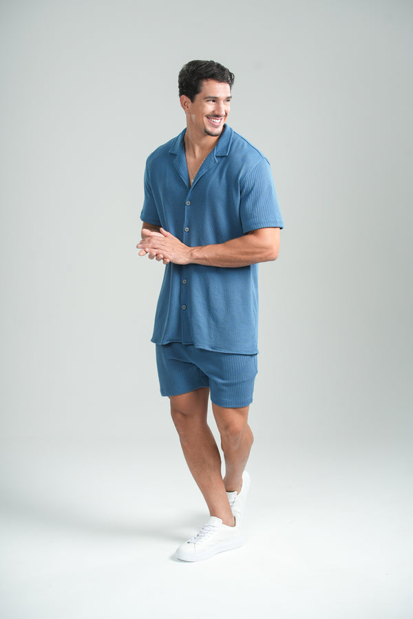 Conjunto Paradizo Azul Petróleo