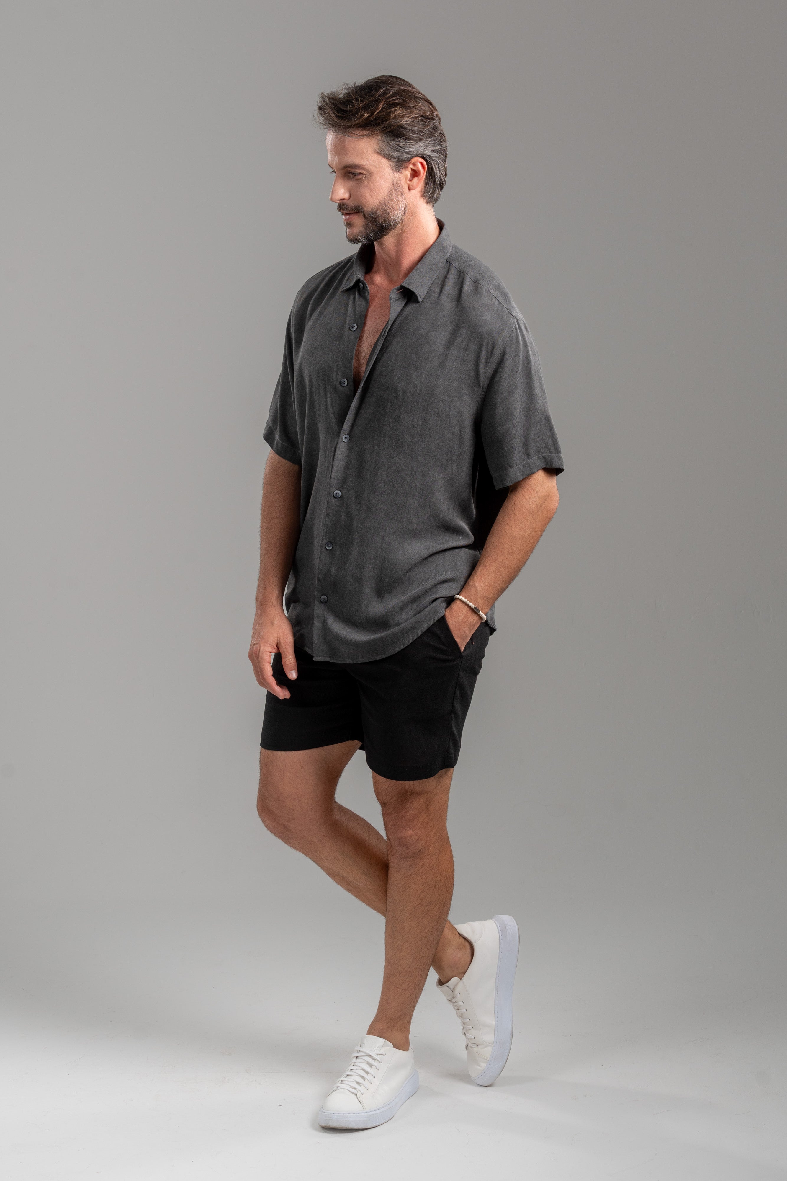 Camisa Easy Vibe Vintage Preta - Linha Urban