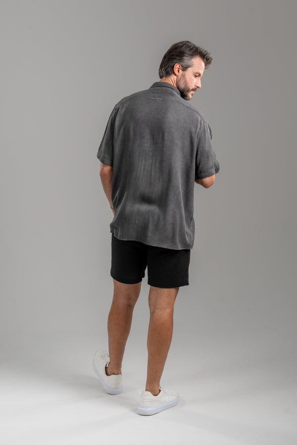 Camisa Easy Vibe Vintage Preta - Linha Urban