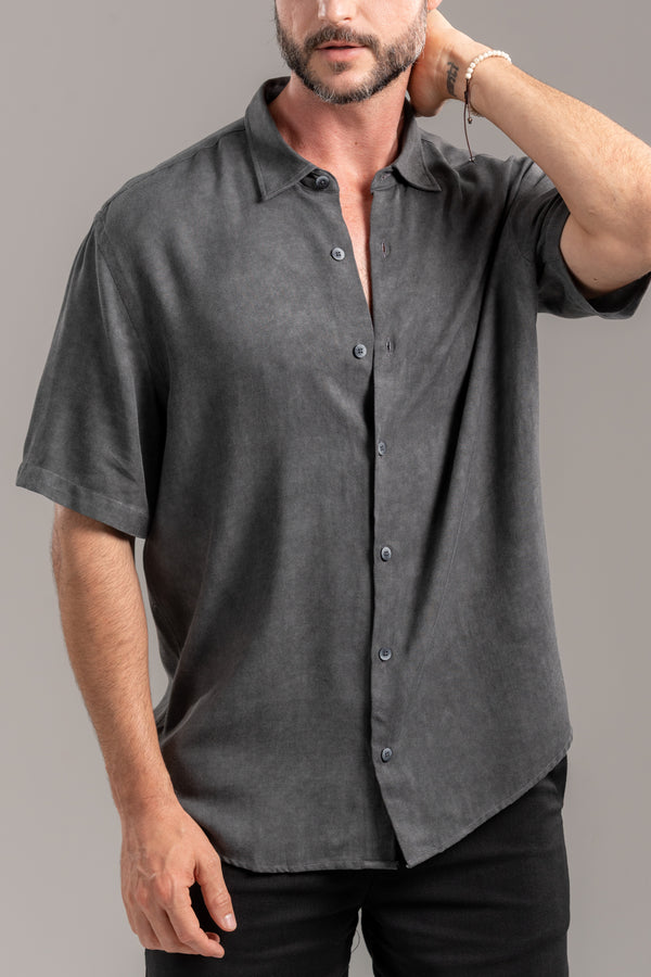 Camisa Easy Vibe Vintage Preta - Linha Urban