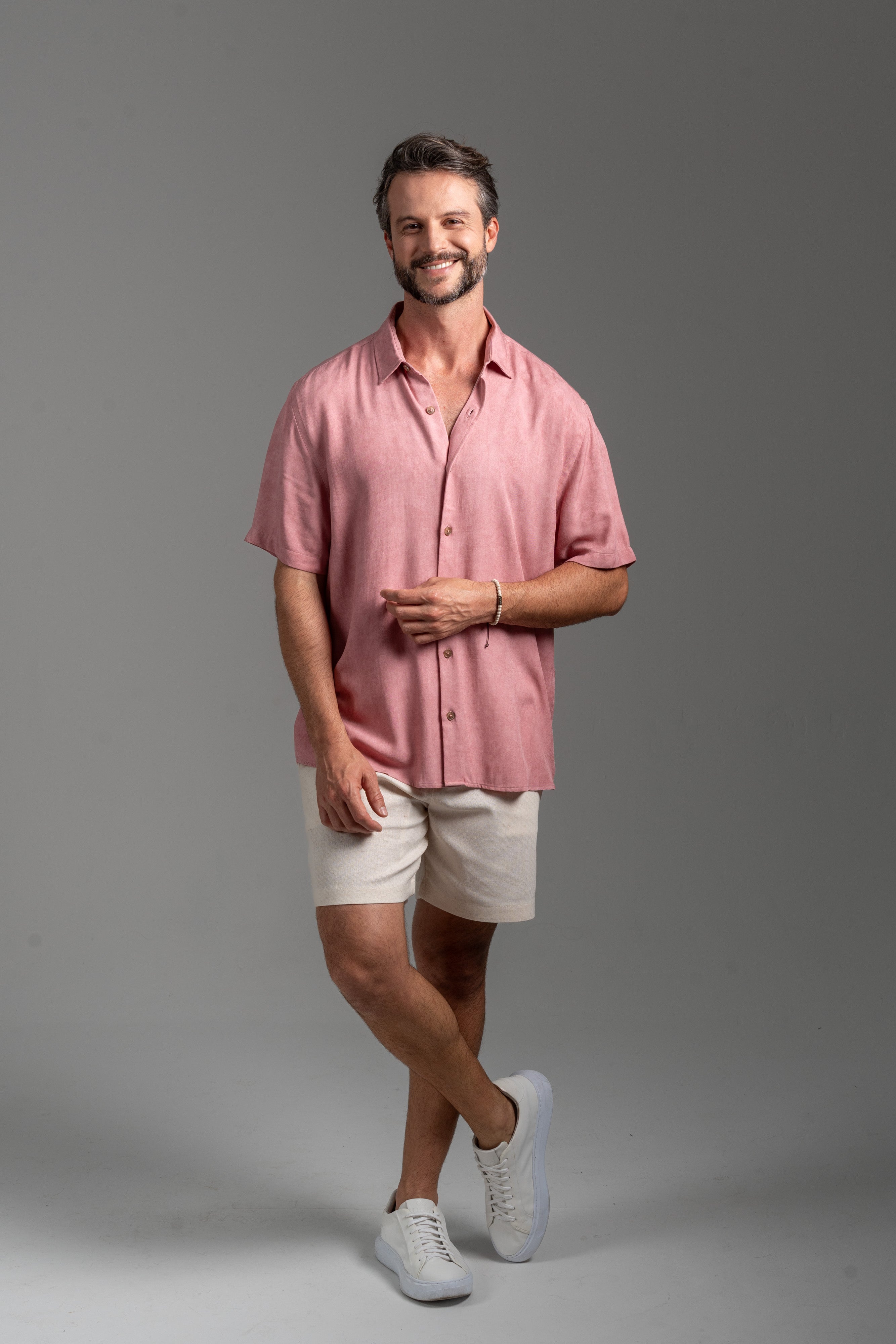 Camisa Easy Vibe Vintage Rose - Linha Urban