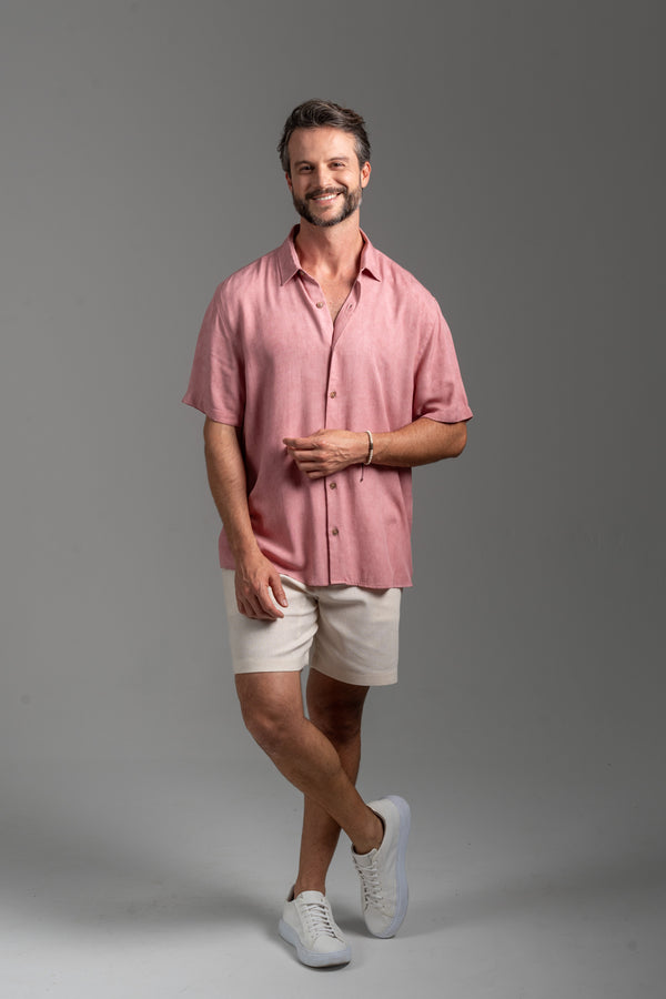 Camisa Easy Vibe Vintage Rose - Linha Urban