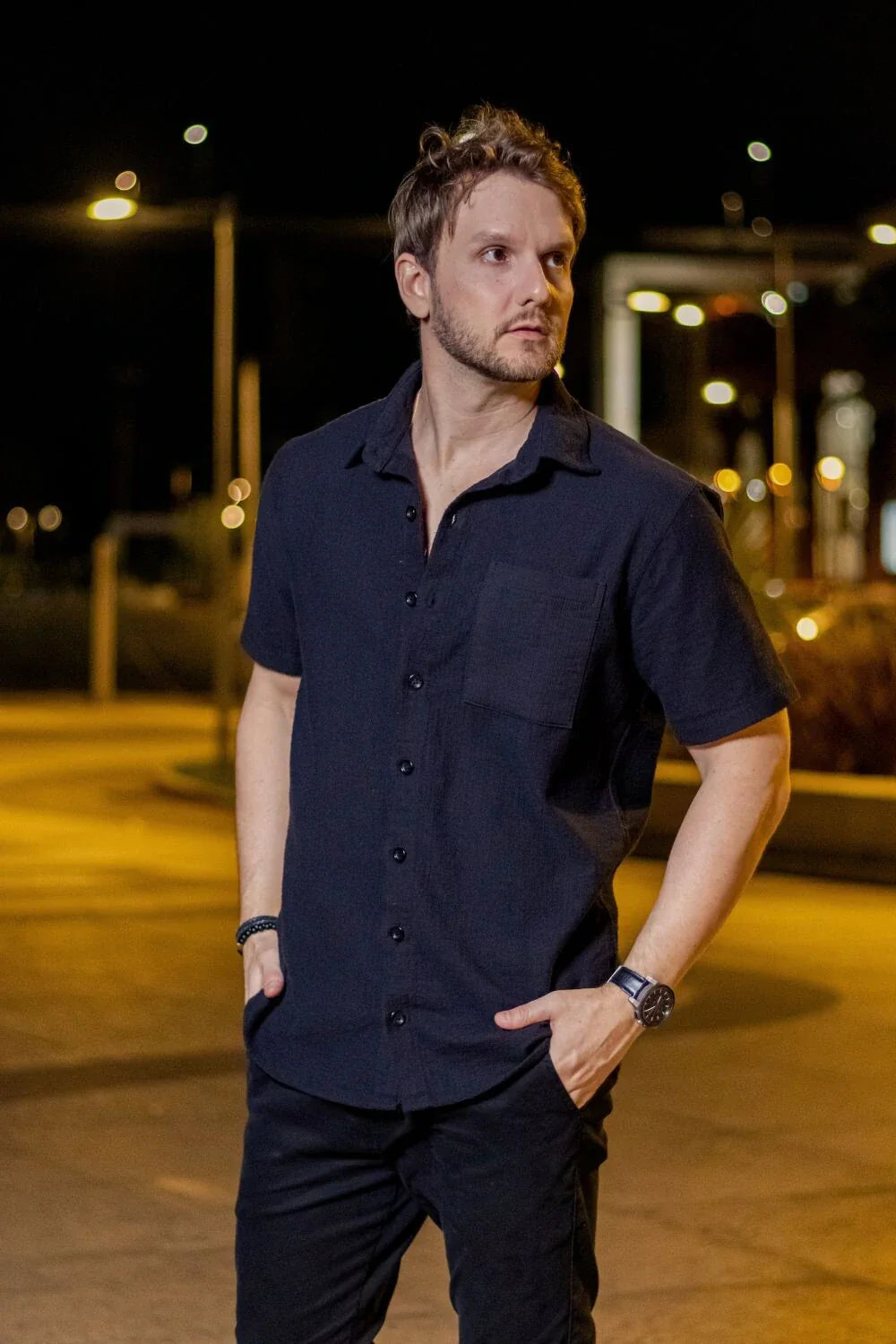 Look All Black Masculino