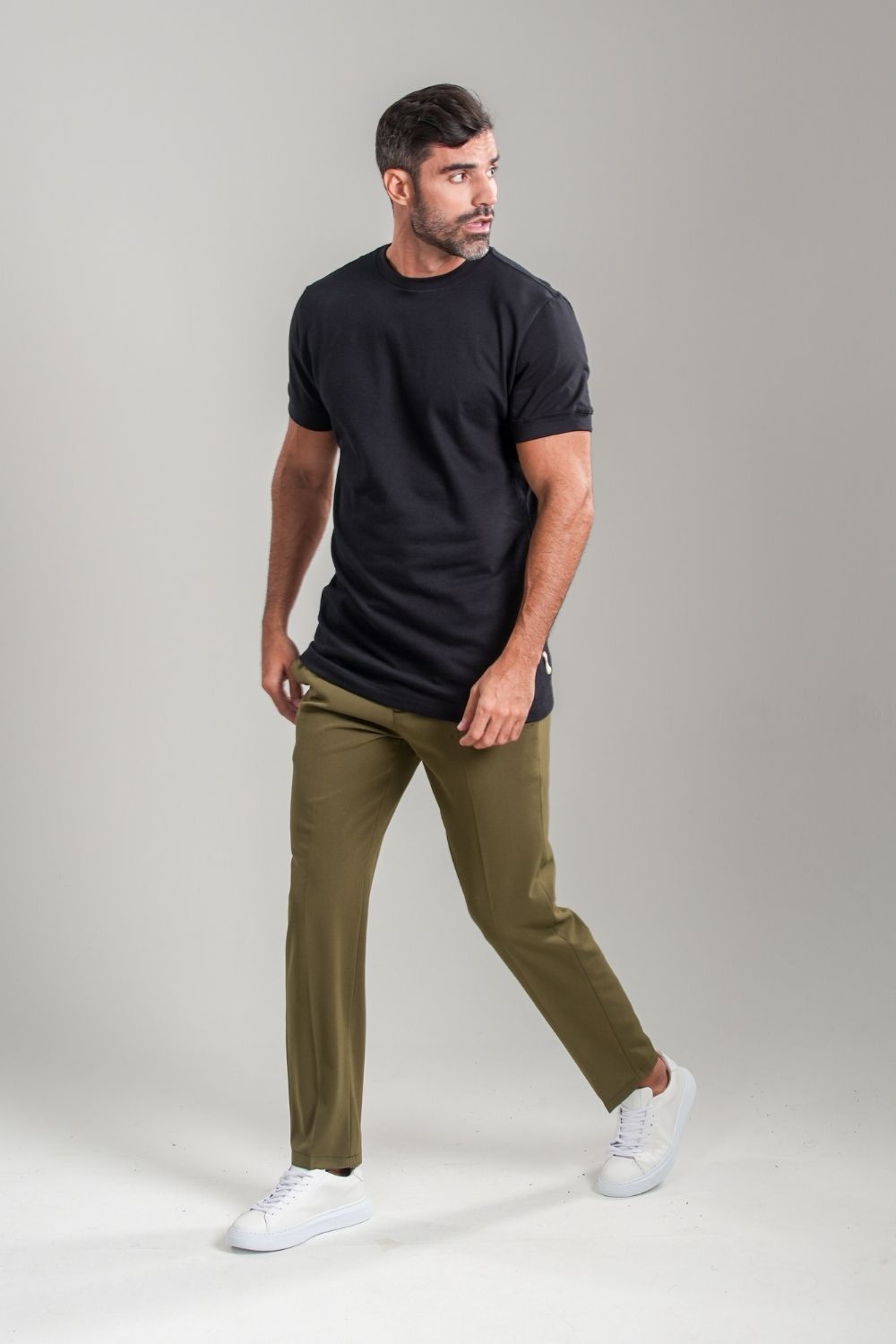 Calça Roman Confort Tec - Linha Rich - Verde Militar