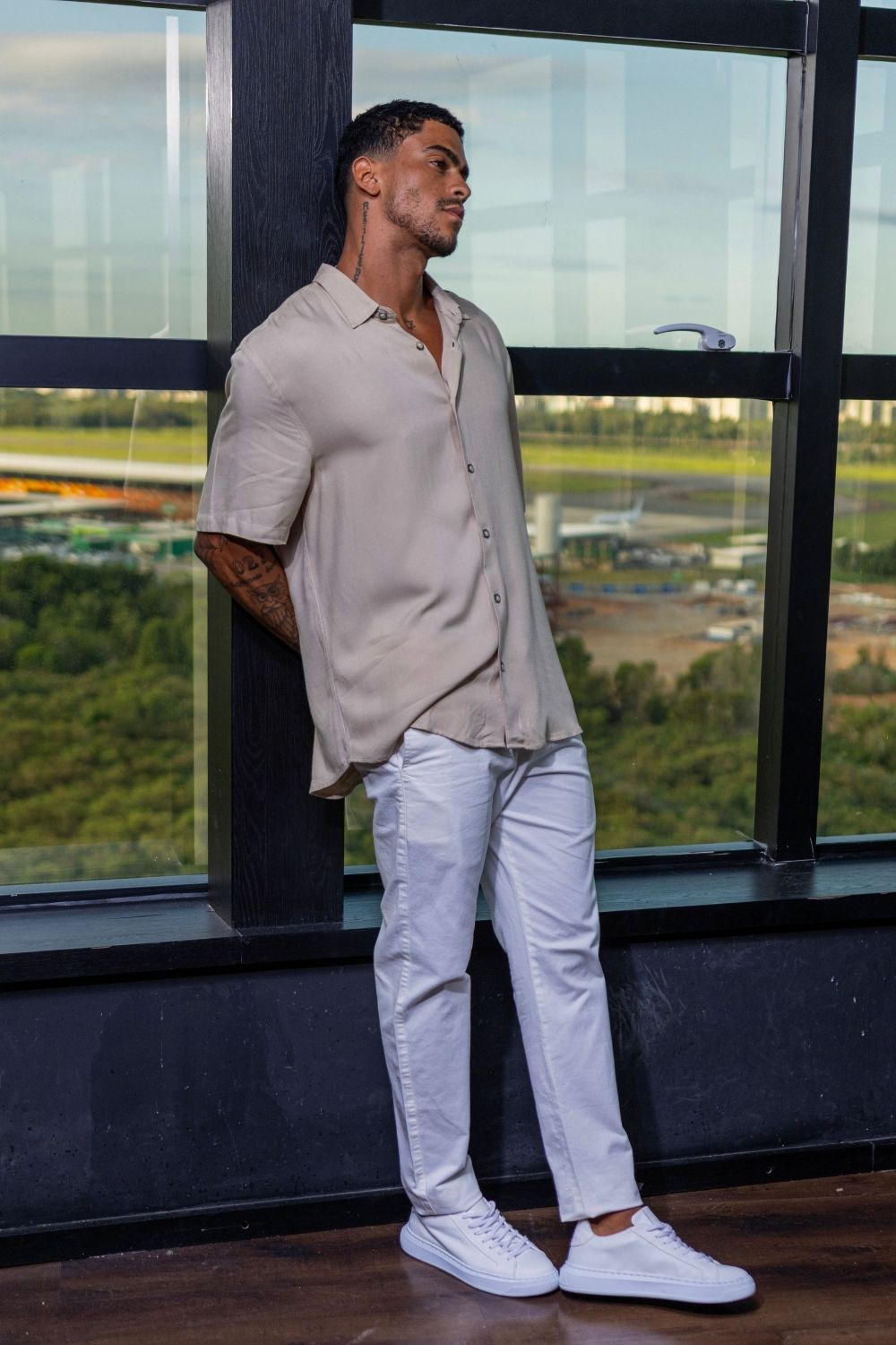 Camisa Easy Vibe - Linha Urban - Bege Acizentado