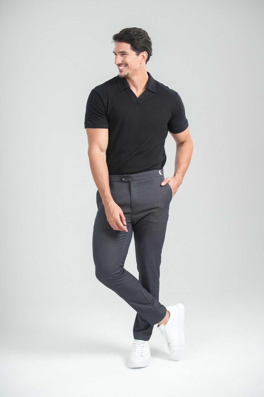 Calça Widow Black Xadrez – Linha Rich