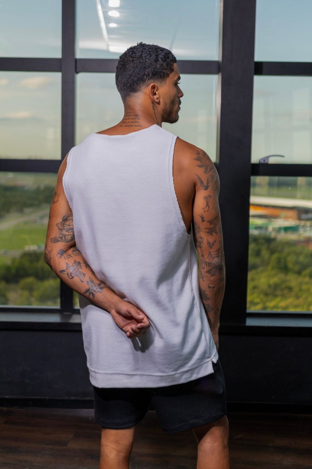Regata Long Style Off White - Linha Urban