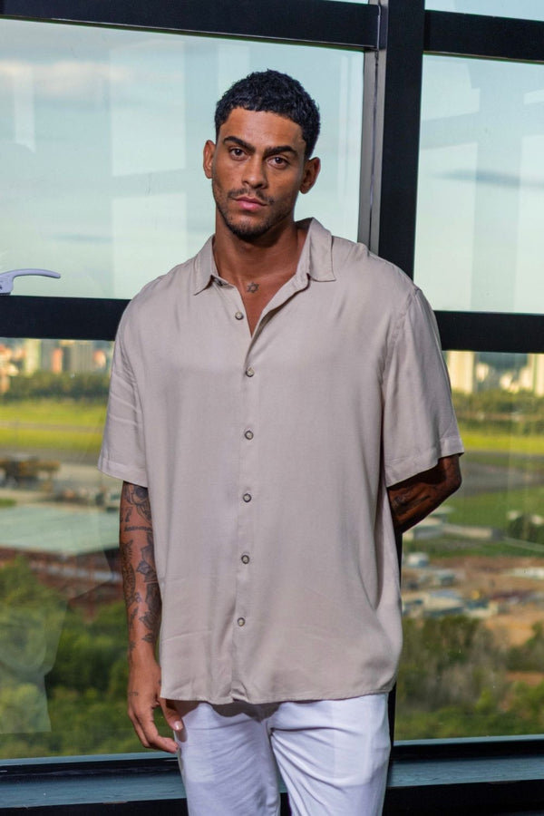 Camisa Easy Vibe - Linha Urban - Bege Acizentado