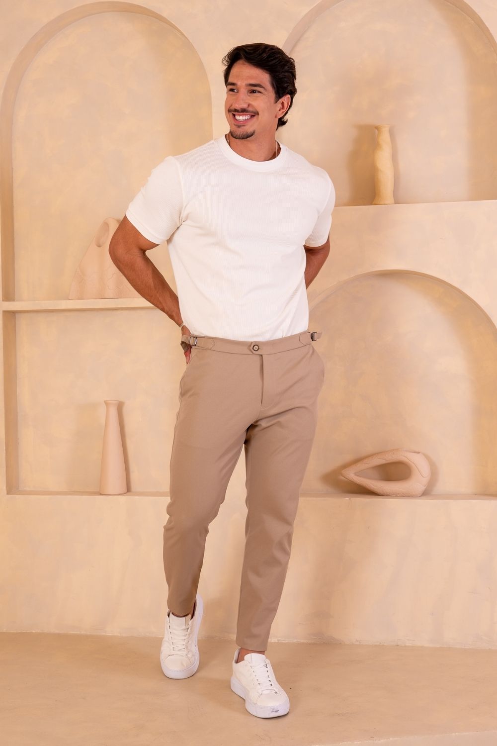 Calça Alfaiataria Blaine Elasto - Linha Rich