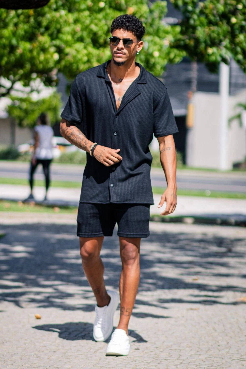 Short Tricô - Linha Urban - Preto
