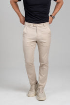 Calça Vance Alfaiataria Bege Claro - Linha Essential