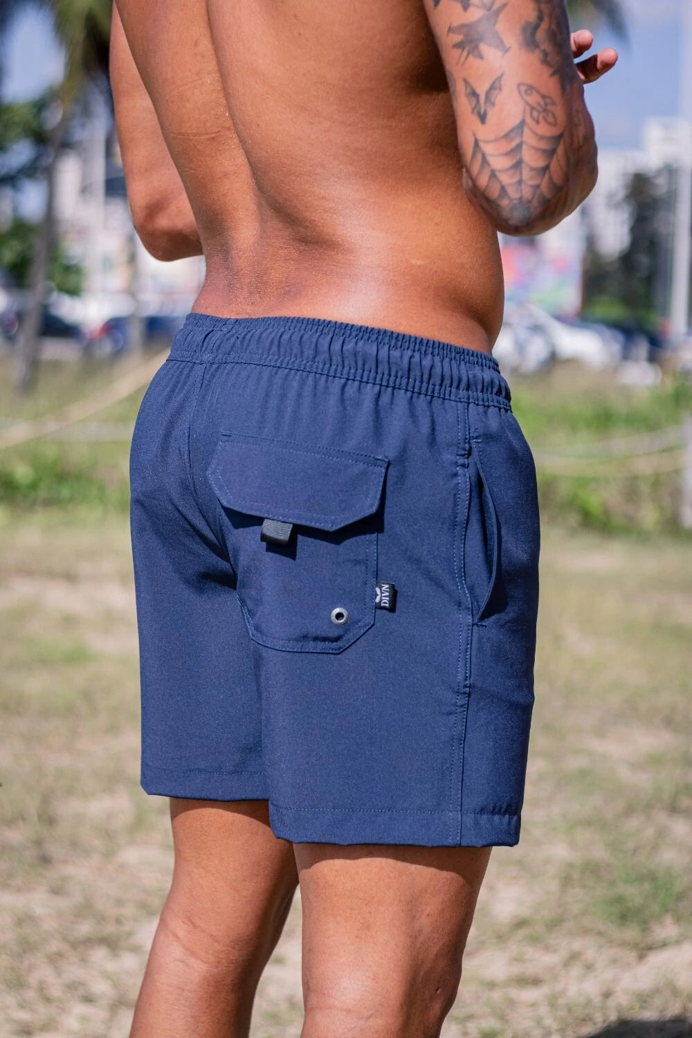 Short Sport Tecido Tecnológico - Linha Urban - Azul