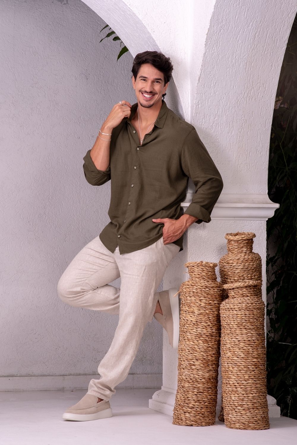 Calça Alfaitaria Noble Linho - Linha Resort